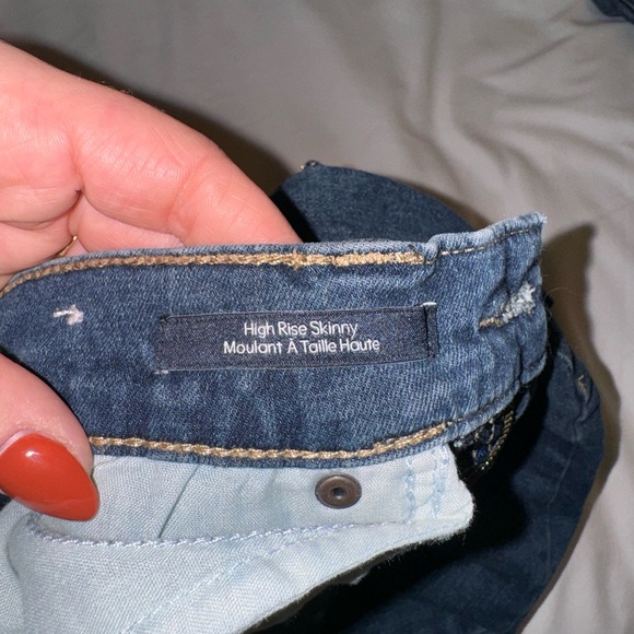 Calvin Klein high rise skinny jeans - Picture 3 of 4